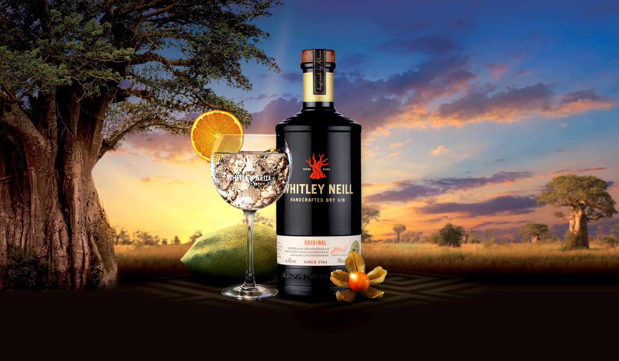 Whitley Neill Gin Graphic